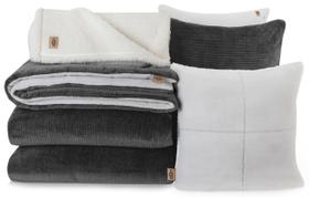 Conjunto de edredom UGG Remina Full-Queen com 2 capas e travesseiro