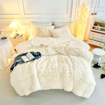 Conjunto de Edredom UOZZI BEDDING Queen 3 Peças - Faux Fur Shaggy