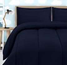 Conjunto de edredom Utopia Bedding All Season Navy Microfiber Twin Conjunto de edredom Utopia Bedding All Season Navy Microfiber Twin