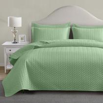 Conjunto de Edredón Maple&Stone Full/Queen Ligero Verde Menta Conjunto de Edredón Maple&Stone Full/Queen Ligero Verde Menta
