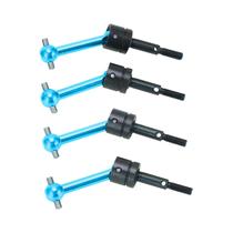 Conjunto De Eixo De Transmissão Metálico Universal De 70mm Para Upgrade De Carro RC Tamiya TT02