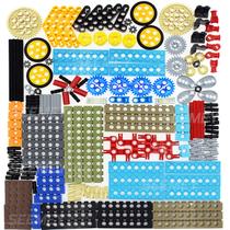 Conjunto de eixos e engrenagens de blocos de construção SEEMEY 184PCS para Technic