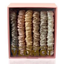 Conjunto de elásticos de seda VLOMOT, 6 peças de seda de amora 100% pura Conjunto de elásticos de seda VLOMOT, 6 peças de seda de amora 100% pura