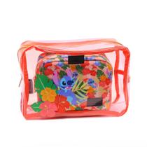 Conjunto de embreagens IMPRESSIONS VANITY Disney Stitch, 2 peças, coral