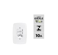 Conjunto de Embutir Pluzie IDEALE 4x2 2P+t