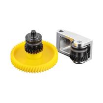 Conjunto De Engrenagens De Extrusora Em Aço Temperado Para Impressoras 3D Bambu Lab P1S, P1P, P1, X1