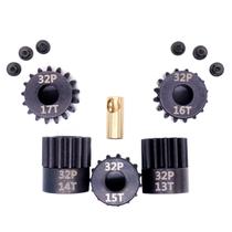 Conjunto de engrenagens de pinhão MakerDoit 32P 5mm 13T 14T 15T 16T 17T com chave hexagonal