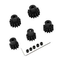 Conjunto de engrenagens de pinhão YijiaLink Metal Steel 3.175 mm Eixo 32P 10T-14T Conjunto de engrenagens de pinhão YijiaLink Metal Steel 3.175 mm Eixo 32P 10T-14T