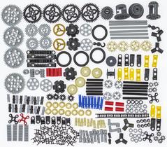 Conjunto de engrenagens e eixos 270 unidades para Technic Building Blocks ASTEM Conjunto de engrenagens e eixos 270 unidades para Technic Building Blocks ASTEM