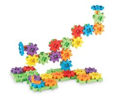Conjunto de Engrenagens para Construção - 60 Peças - Brinquedo Educativo