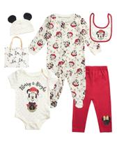 Conjunto de enxoval para presentes Disney Mickey Mouse, Winnie the Pooh e Minnie Conjunto de enxoval para presentes Disney Mickey Mouse, Winnie the Pooh e Minnie