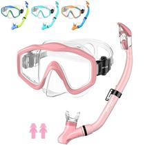 Conjunto de equipamentos de mergulho HiiPeak para crianças de 6 a 14 anos com óculos Conjunto de equipamentos de mergulho HiiPeak para crianças de 6 a 14 anos com óculos