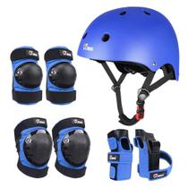 Conjunto de equipamentos de proteção JBM para andar de skate para adultos e crianças