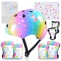 Conjunto de equipamentos de proteção Unicorn Catcher Kids Helmet 3-8 anos