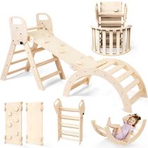 Conjunto de Escalada Infantil Dobrável de Madeira Norbee Pikler Conjunto de Escalada Infantil Dobrável de Madeira Norbee Pikler