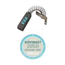 Conjunto de Escova de Carvão com Mola - Compatível com Lavadora Arno - Código 017859