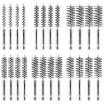 Conjunto de escovas Bore, fio de aço inoxidável AOKLIT, 24 peças para furadeira Conjunto de escovas Bore, fio de aço inoxidável AOKLIT, 24 peças para furadeira