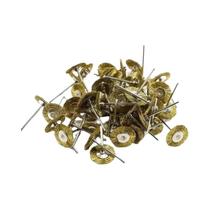 Conjunto De Escovas De Arame De Latão De 22mm Com Haste De 3mm Para Ferramenta Rotativa Dremel,