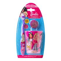 Conjunto de escovas de dentes Barbie B4RBIE 3 peças para meninas