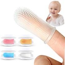 Conjunto de escovas de dentes Itsy Bitsy People 360 Degree Silicone 6-12M Conjunto de escovas de dentes Itsy Bitsy People 360 Degree Silicone 6-12M
