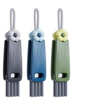 Conjunto de Escovas de Limpeza Nodirz 3 em 1 para Frestas de Tampas e Copos