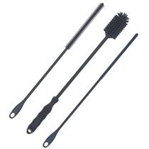 Conjunto de escovas de limpeza PEUTIER Silicone Straw & Bottle Brushes Conjunto de escovas de limpeza PEUTIER Silicone Straw & Bottle Brushes