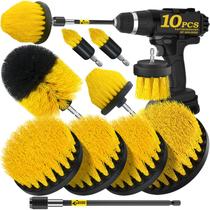Conjunto de escovas de perfuração Holikme de 10 peças Power Scrubber com extensão