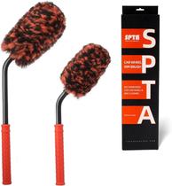Conjunto de escovas de rodas de carro SPTA Angled Synthetic Wool Rim Cleaner