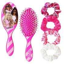 Conjunto de Escovas e Elásticos de Cabelo Barbie LUV HER - Para Meninas a partir de 3 Anos Conjunto de Escovas e Elásticos de Cabelo Barbie LUV HER - Para Meninas a partir de 3 Anos