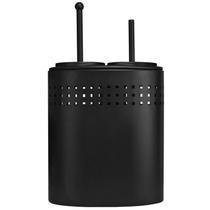 Conjunto de escovas e êmbolos para vaso sanitário Blue Donuts Modern Black