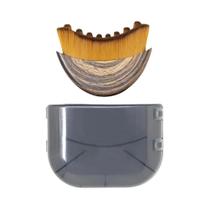 Conjunto De Escovas Faciais Contour Em Aço Inoxidável Para Mulheres, 2 Peças, Instrumento De