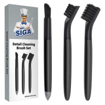 Conjunto de escovas Grout Cleaner MR.SIGA V Shape Edge Deep Clean