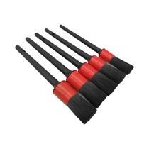 Conjunto De Escovas Para Detalhamento De Carros Para Limpeza De Painel, Rodas E Saídas De Ar