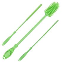 Conjunto de escovas para garrafas e limpadores de palhas Kitchiny 12.5 Conjunto de escovas para garrafas e limpadores de palhas Kitchiny 12.5