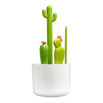 Conjunto de escovas para limpeza de mamadeiras Boon Cacti com 4 pincéis Conjunto de escovas para limpeza de mamadeiras Boon Cacti com 4 pincéis