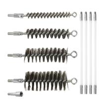 Conjunto de escovas para limpeza de tubos SelWatty em aço inoxidável 127 cm Conjunto de escovas para limpeza de tubos SelWatty em aço inoxidável 127 cm