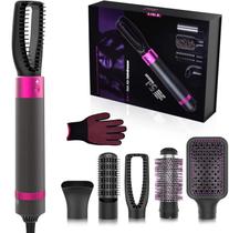 Conjunto de escovas para secador de cabelo AIKO PRO 5 em 1 1200 W, cinza leve