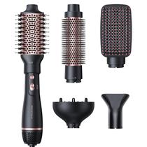 Conjunto de escovas para secador de cabelo Wavytalk Air Sculpt 5 em 1 preto