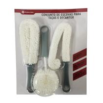 Conjunto de Escovas para Taças e Decanter Member's Mark Blister 3 Peças Conjunto de Escovas para Taças e Decanter Member's Mark Blister 3 Peças