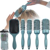 Conjunto de escovas redondas Gulrear Blow Drying, 5 tamanhos diferentes Conjunto de escovas redondas Gulrear Blow Drying, 5 tamanhos diferentes