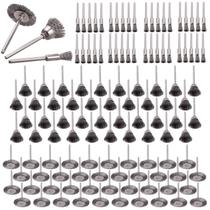 Conjunto de escovas Wire Buffing Wheel Rocaris, pacote 120 para ferramentas rotativas