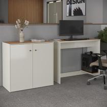 Conjunto de Escritório 2 Peças Smart Office Mesa e Aparador Buffet Conjunto de Escritório 2 Peças Smart Office Mesa e Aparador Buffet