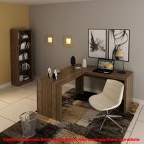 Conjunto de Escritório com Escrivaninha 02 pç CJ18-072 Tecnomóbili