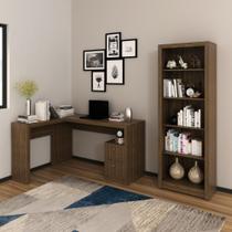 Conjunto de Escritório com Escrivaninha 02 pç CJ18-074 Tecnomóbili