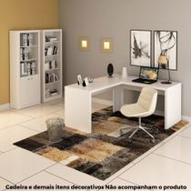 Conjunto de Escritório com Escrivaninha 03 pç CJ18-070 Tecnomóbili