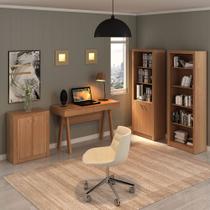 Conjunto de Escritório com Escrivaninha 04 pç CJ18-043 Tecnomóbili
