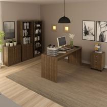 Conjunto de Escritório com Escrivaninha 05 pç CJ18-033 Tecnomóbili