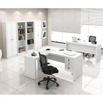 Conjunto de Escritório com Escrivaninha 06 pç CJ18-017 Tecnomóbili