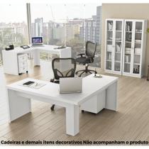 Conjunto de Escritório com Escrivaninha 06 pç CJ18-093 Tecnomóbili