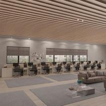 Conjunto de Escritório Smart 8 Livreiro 2 Buffet e 9 Mesas 90cm